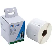 GG Etiketten 32Mm x 57Mm sw-ws Komp. m. Dymo 11354/ s0722540  Rl-D-11354Tr-Bk/Wt-32Mm57Mm 6941881284186 161221
