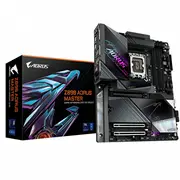 Gigabyte Z890 Aorus Master Motherboard - Supports Intel Core Ultra Series 2 Cpus, 1812 phases Vrm, up to 9500Mhz Ddr5 Oc, 2Xpcie 5.0  3Xpcie 4.0, Wi-Fi 7, 10Gbe Lan, Thunderbolt 4 4719331864903 Plygig1850001