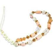 Guess  Gustbohp Phone Strap /Brown Beads Bohemia brak/10802284 3666339048280