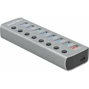 Hub Usb Delock 1X Usb-C  8X Usb-A 3.2 Gen1 63264 4043619632640
