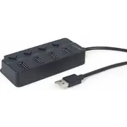 Hub Usb Gembird 2.0 4-Portowy z włącznikiem  Uhb-U2P4P-01 8716309124683