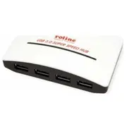Hub Usb Rolineor 3.2 Gen 1, -, 4 porty, z  7611990199914