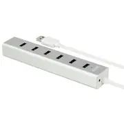 Unitek Hub 7X Usb3.0 Alu. With Power Suply Y-3090  4894160017437 Nuunius7P000004