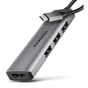I/O Hub Usb-C 4In1/0.15M Hmc-H3A Axagon  8595247908698