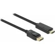 Kabel Delock Displayport - Hdmi 3M  82435 4043619824359