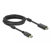 Kabel Delock Displayport - Hdmi 5M  85958 85958/15922590 4043619859580