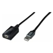 Kabel Usb Digitus Usb-A - 15 m  Da73101 4016032306450