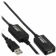 Kabel Usb Inline Usb-A - 25 m  34614I 4043718182893