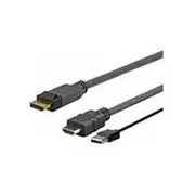Kabel Usb Vivolink Displayport 2 m  Prohdmiusbdp2 5712505903476