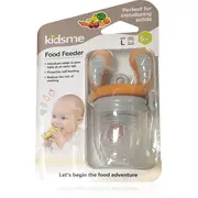 Kidsme Food Feeder  ēdināšanas ierīce cietiem produktiem Liels, Amber, no 6 mēn. 160337Am 4893014880777