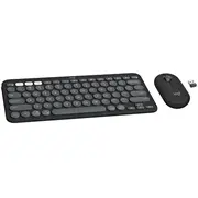 Logitech  Pebble 2 Bluetooth Combo - Tonal Graphite Us Intl 920-012239 5099206115606
