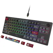 Klawiatura Montech Mkey Tkl Darkness Gaming Tastatur - Gaterong Pro 2.0 Yellow Us  Mk87Dy 4710562744873