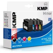Kmp Multipack H174 nabój z tuszem , Cyjan,  1725,4005 4011324172706