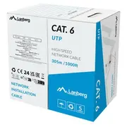 Lanberg Ml Kabel Utp Kat.6 305M Drut Cca Fluke Passed  Lcu6-15Cc-0305-S 5901969441673