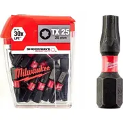 Milwaukee bit  Shockwave Cd Tx25 25Mm 25 Mi4932430880 Mil 4932430880 4002395385423
