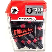Milwaukee Bit Shockwave Cd Tx30 25Mm-25  Mil 4932430886 4002395385485