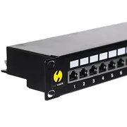Netrack Patch panel 19 24-Porty Kat. 5E Ftp 104-03  5908268772101