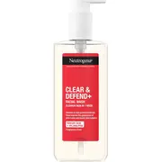 Neutrogena Clear  Defend Facial Wash Żel do 200Ml 3574661650760