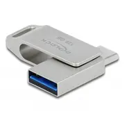 Pendrive Delock Usb-C  Typ-A 5 Gbps 128 Gb - 54076/15093826 4043619540761