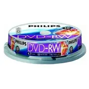 Philips Dvd-Rw 4.7 Gb 4X 10  Dn4S4B10F/00 8712581386290