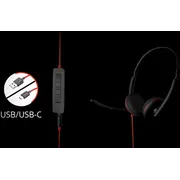 Poly Blackwire C3210  słuchawkowy Przewodowa głowę Biuro/Centrum iczne Usb Type-C , 209748-22 5715063791929