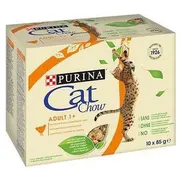 Purina Karma Cat Chow Adult  Cukin Multipack 10X85G 7613036596879