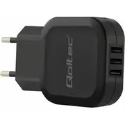 Qoltec 3X Usb-A 3.4 A 50191  5901878501918