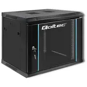 Qoltec Rack cabinet 19Inches,9U, 600 x 500 450  54463 5901878544632 Nuqolr000054463