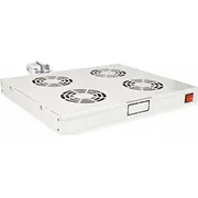 Roline Dachluftereinheit 48,26Cm 19Zoll 4 Lufter Thermograu  26.21.0107 7630049601086