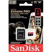 Sandisk microSDXC 1Tb Extreme Pro A2 C10 V30 Uhs-I U3  Sdsqxcd-1T00-Gn6Ma 0619659188535 732979