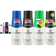 Saturator Sodastream Terra  2 butelki gaz syrop Pepsi, Pepsi Zero, Lime, 7Up 6094056851888
