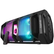 Sven 2.0 portable speaker  Ps-670, black, power output 2X32.5W Rms, Tws, Bluetooth, Fm, Usb, microSD, Led-Display, Rc, lithium battery Sv-020170 6438162020170