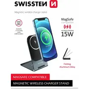 Swissten Wireless Charger Ultra Thin Magsafe Compatible  22055518 8595217480469