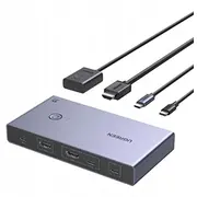 Switch Kvm Ugreen Cm731 Usb-C  Hdmi Ugr5726 6941876229604