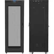Szafa Lanberg instalacyjna Rack  19 42U 800X800 perforowane Lcd Fpack Ff01-8842-23Bl 5901969441437