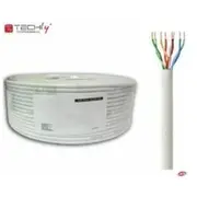 Techly Kabel instalacyjny skrętka U/Utp Cat5E 4X2 linka Cca 100M  -026067 026067 8054529026067