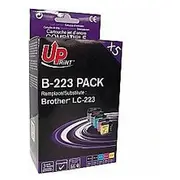 Tintes kārtridžs Uprint Brother Lc223 Multipaka B-223-Pack-Up  3584770889807