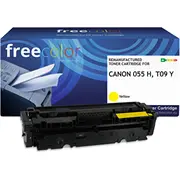 Toner Freecolor Canon 055H 3017C002 yellow 5600 stron remanufactured  K18835F7 3112539954956