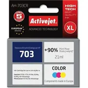 Tusz Activejet Ah-703Cr Zamiennik Hp 703 Cd888Ae Premium 21 ml 