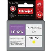 Tusz Activejet tusz Ab-123Yn / Lc123Y Yellow  5901443020578