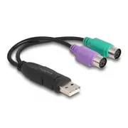 Usb Delock Usb-A - Ps/2 x2  61051 4043619610518