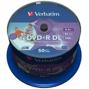 Verbatim DvdR Dl 8.5 Gb 8X 50  43703 0023942437031 776601
