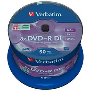 Verbatim DvdR Dl 8.5 Gb 8X 50  43758 0023942437581 776545