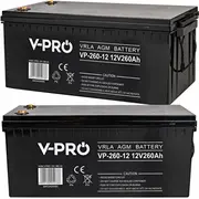 Volt Polska  Agm Vpro 12V 260Ah 6Akuagm260 5904100452736