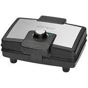 Clatronic Wa 3606 waffle iron 2 waffles Black,Stainless steel 800 W  4006160717051 Agdclaopk0012