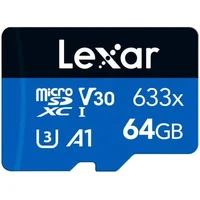 Karta Lexar 633X Microsdxc 64 Gb Class 10 Uhs-I/U3 A1 V30 Lms0633064G-Bnnng  843367128891