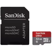 Sandisk Ultra Lite microSDHC Ad. 32Gb 100Mb/S  Sdsqunr-032G-Gn3Ma 0619659184377 723214
