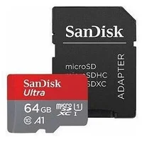 Karta Sandisk Ultra Microsdxc 64 Gb Class 10 Uhs-I/U1 A1  Sdsquab-064G-Gn6Ma 0619659200541 753013