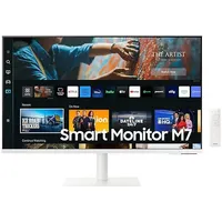 Monitor Samsung Smart M70C White Ls32Cm703Uuxdu  8806094964486