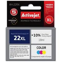 Activejet Ah-22Rx Ink cartridge Replacement for Hp 22Xl C9352A Premium 18 ml color  5904356292308 Expacjahp0049